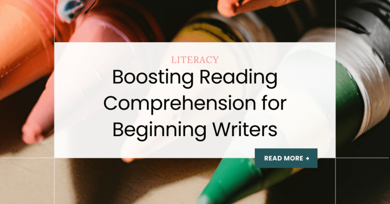 reading comprehension for beginning writers