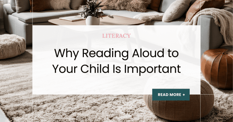 reading aloud to your child