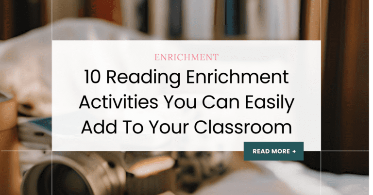 reading enrichment activities