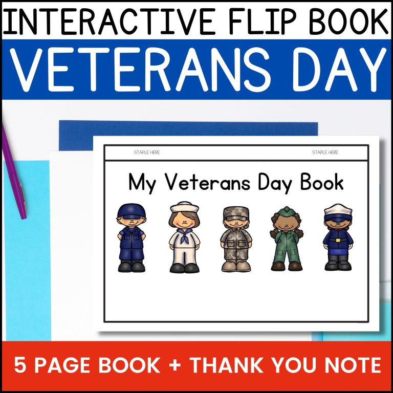 2 Easy Veterans Day Activities for Kindergarten
